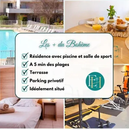 Le Boheme - Sejour En Petite Camargue - 4 Personnes Lejlighed *